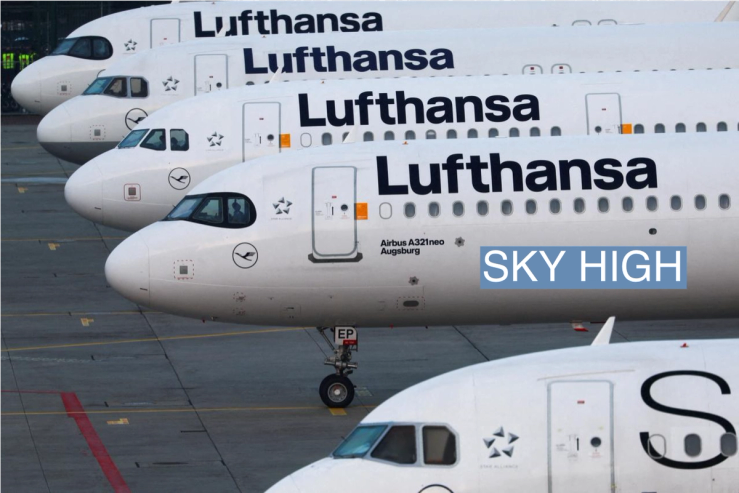 Lufthansa planes
