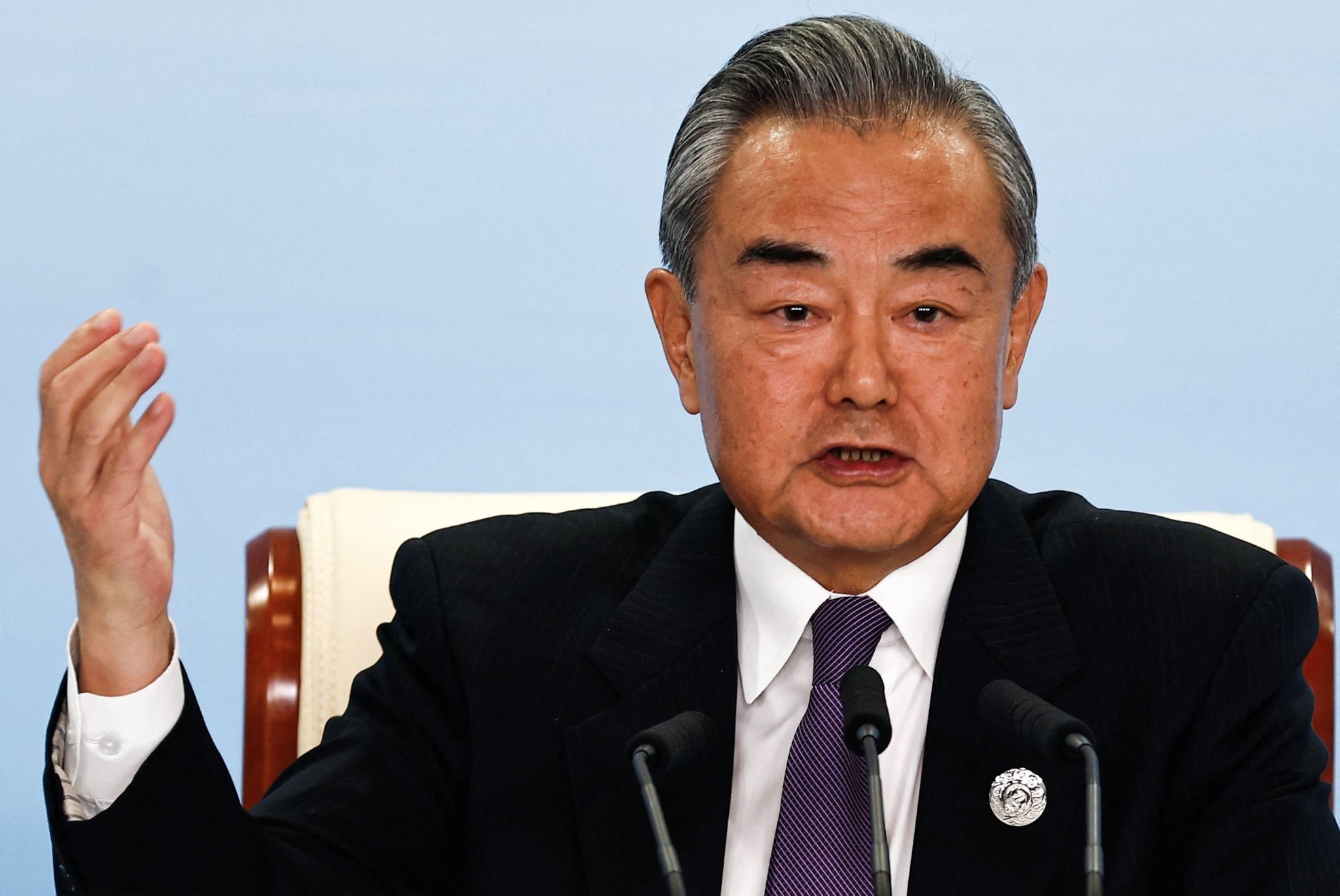 China Foreign Minister Wang Yi