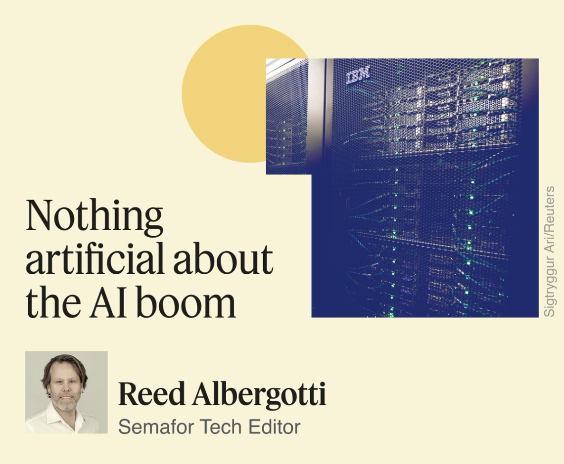 Nothing artificial about the AI boom.