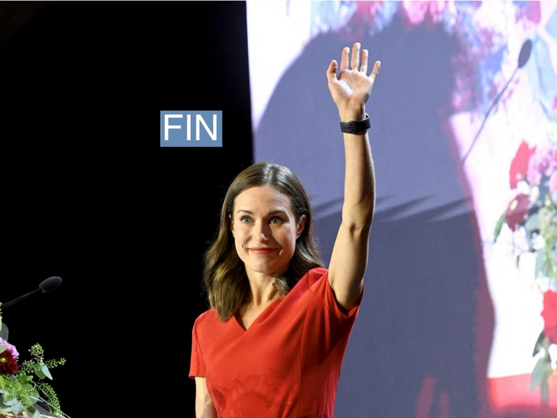 Former Prime Minister of Finland Sanna Marin.