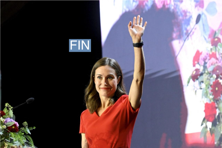 Former Prime Minister of Finland Sanna Marin.