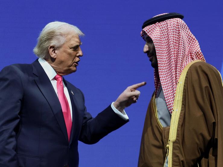 President Donald Trump and Saudi Crown Prince Mohammed bin Salman.