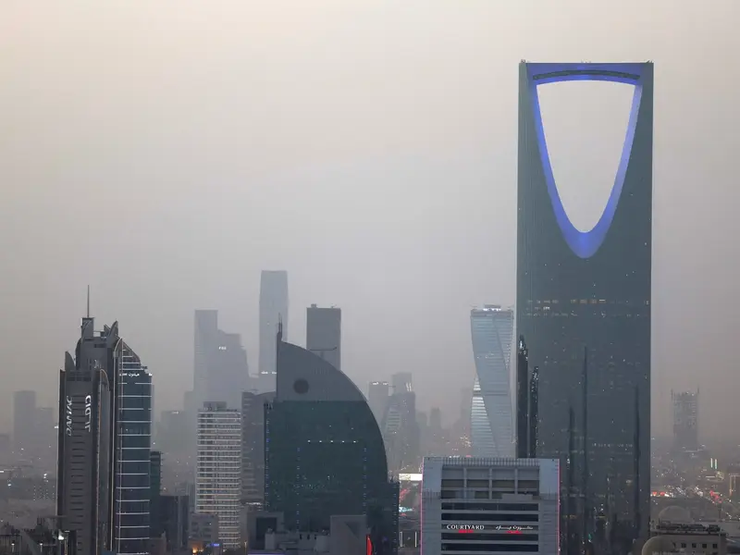 A view of Riyadh.