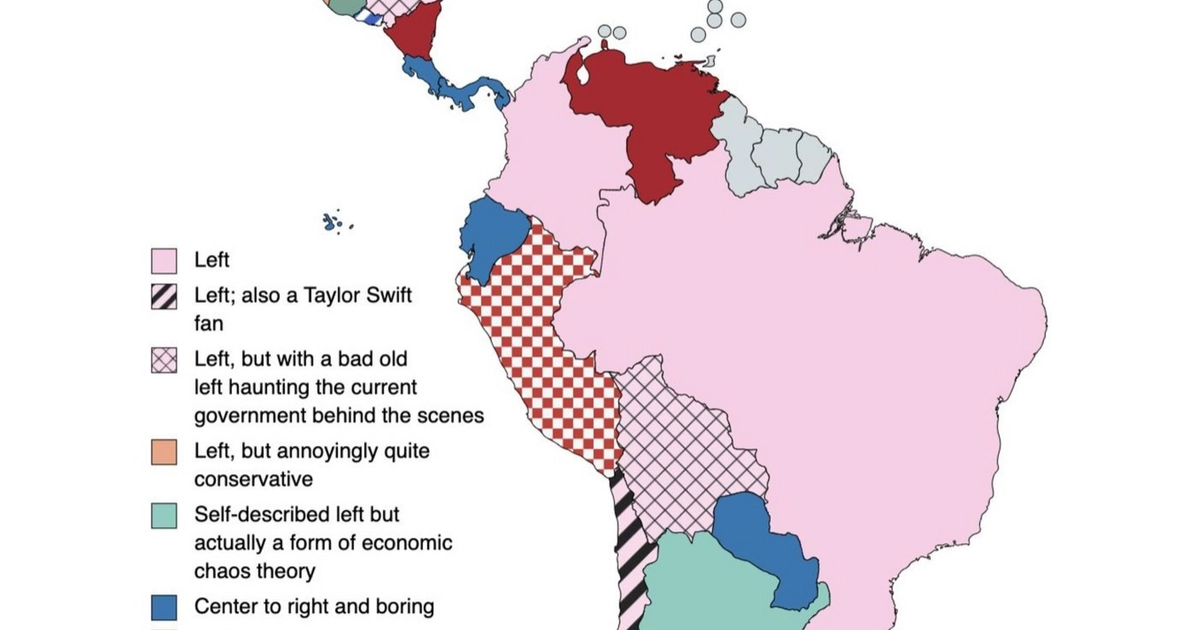 Hilarious Map Of Latin America Goes Viral After Lula s Win Semafor Hilarious map of latin america goes viral after lula s win semafor