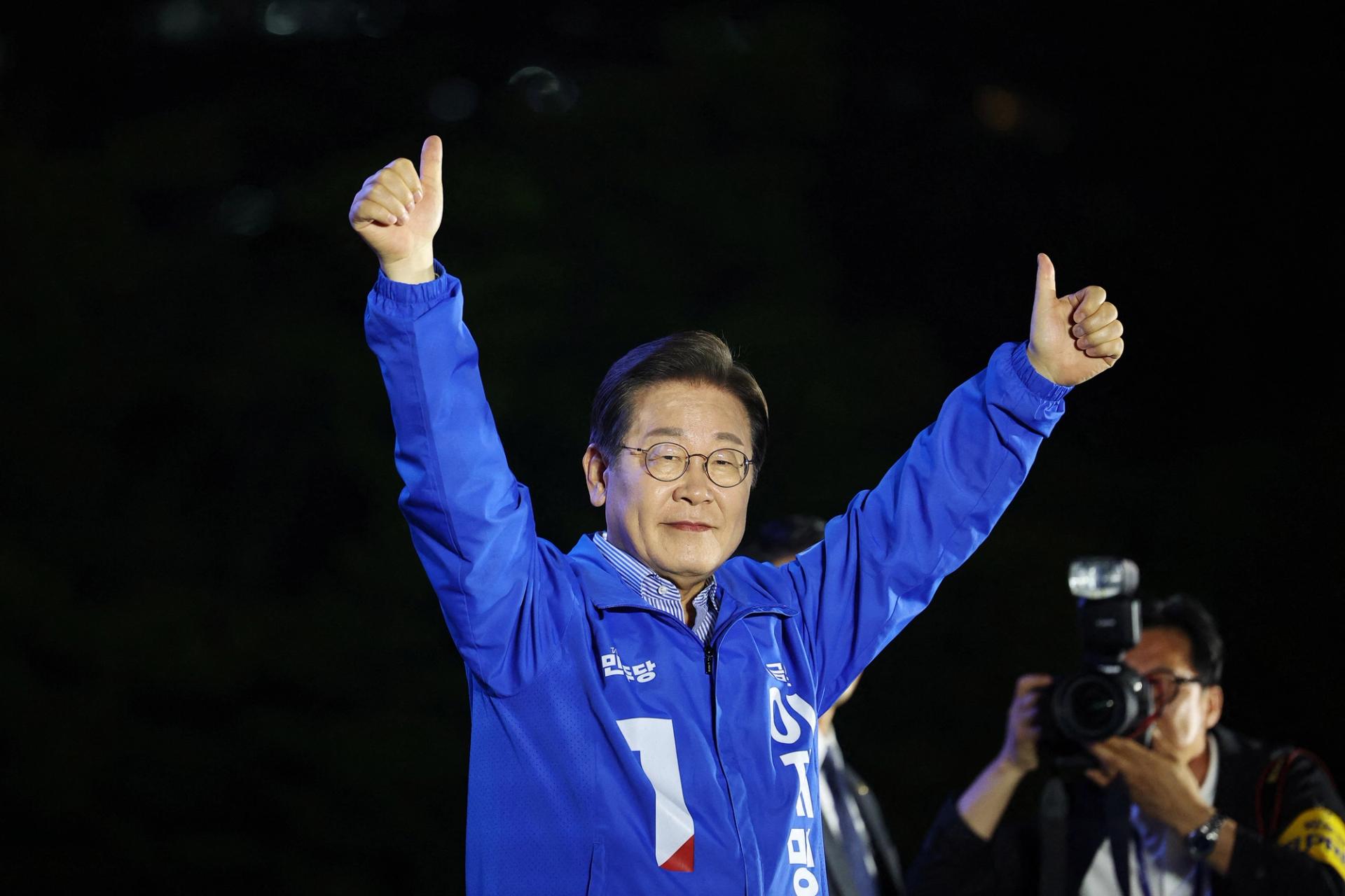 Lee Jae-myung.