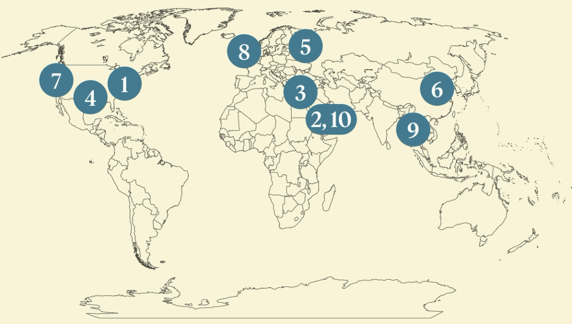 Semafor World Today map graphic