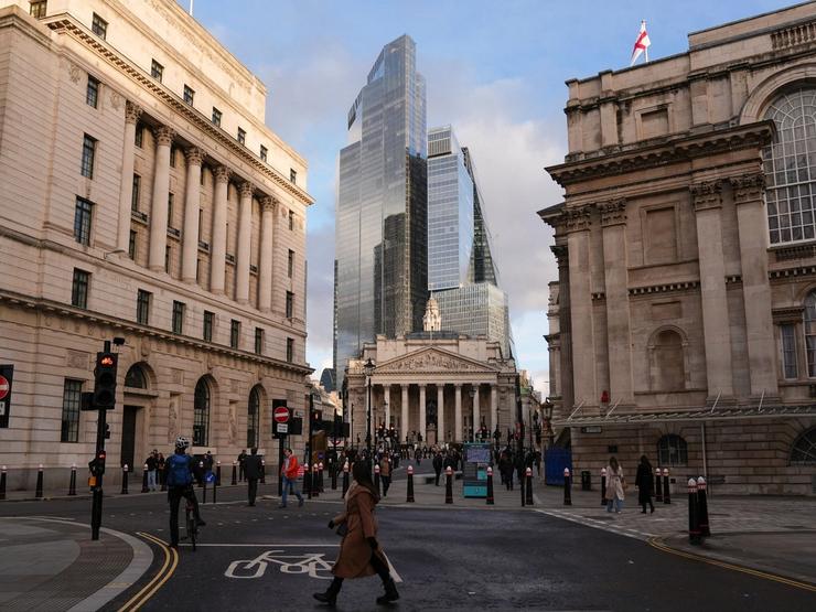 City of London commuters