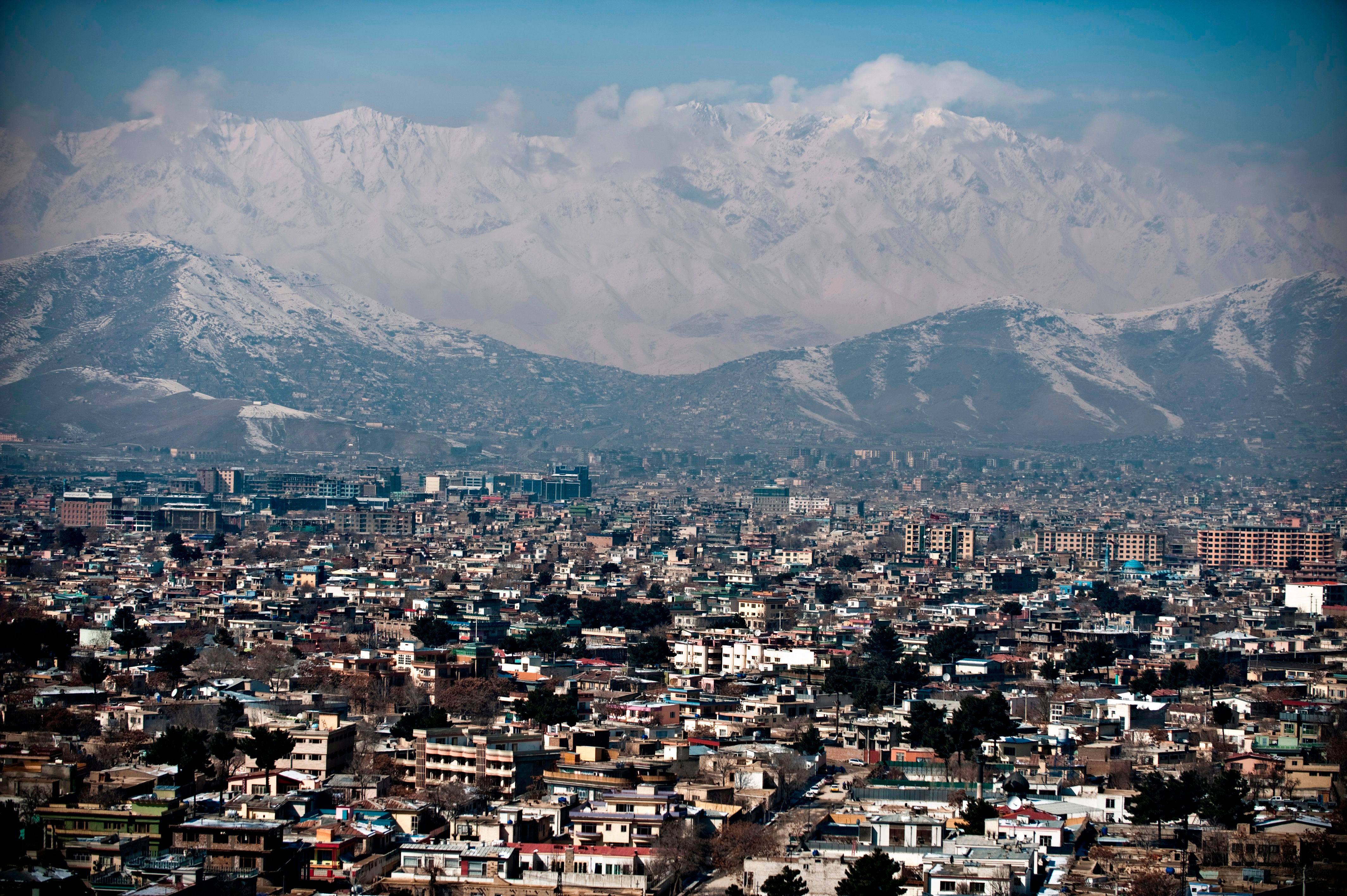 A view of Kabul. 