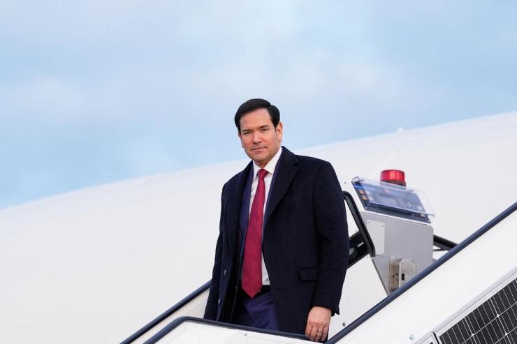 Rubio arrives in Munich.