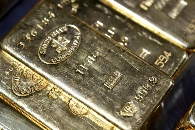 Gold bars.