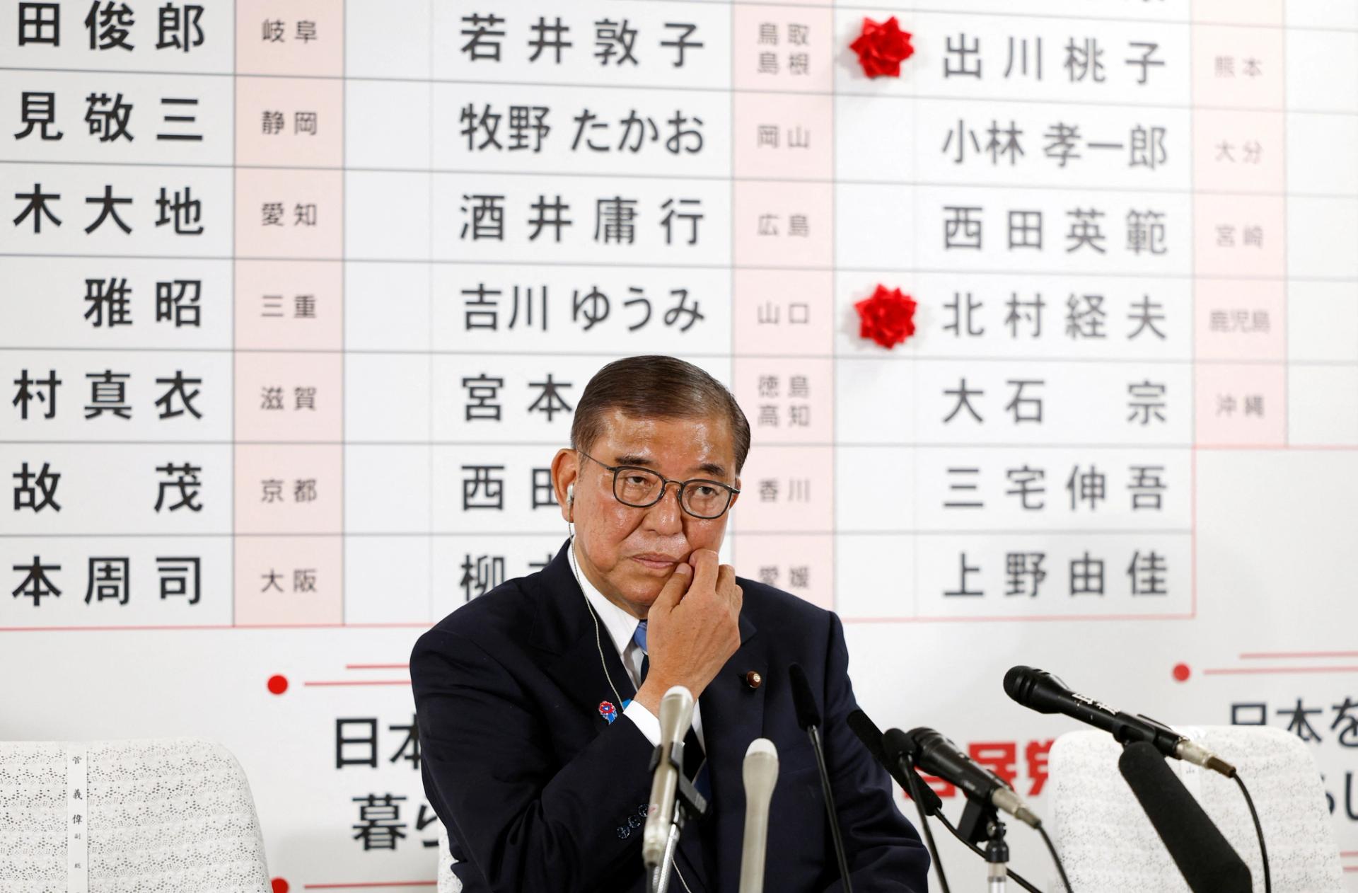 Shigeru Ishiba, Japan’s Prime Minister.