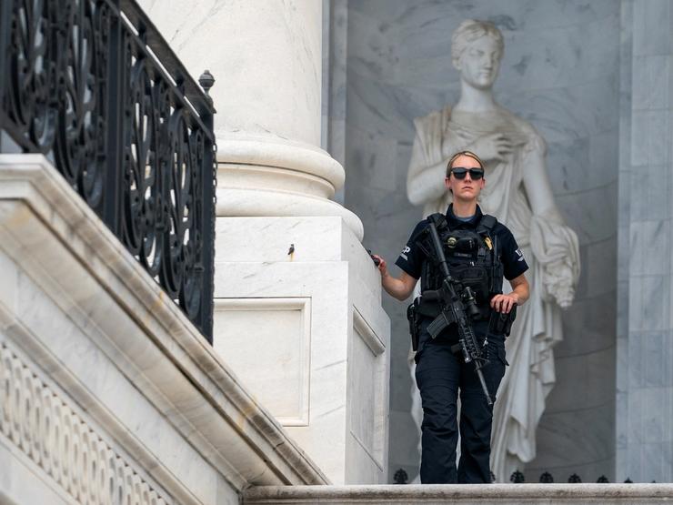 US Capitol Police officer