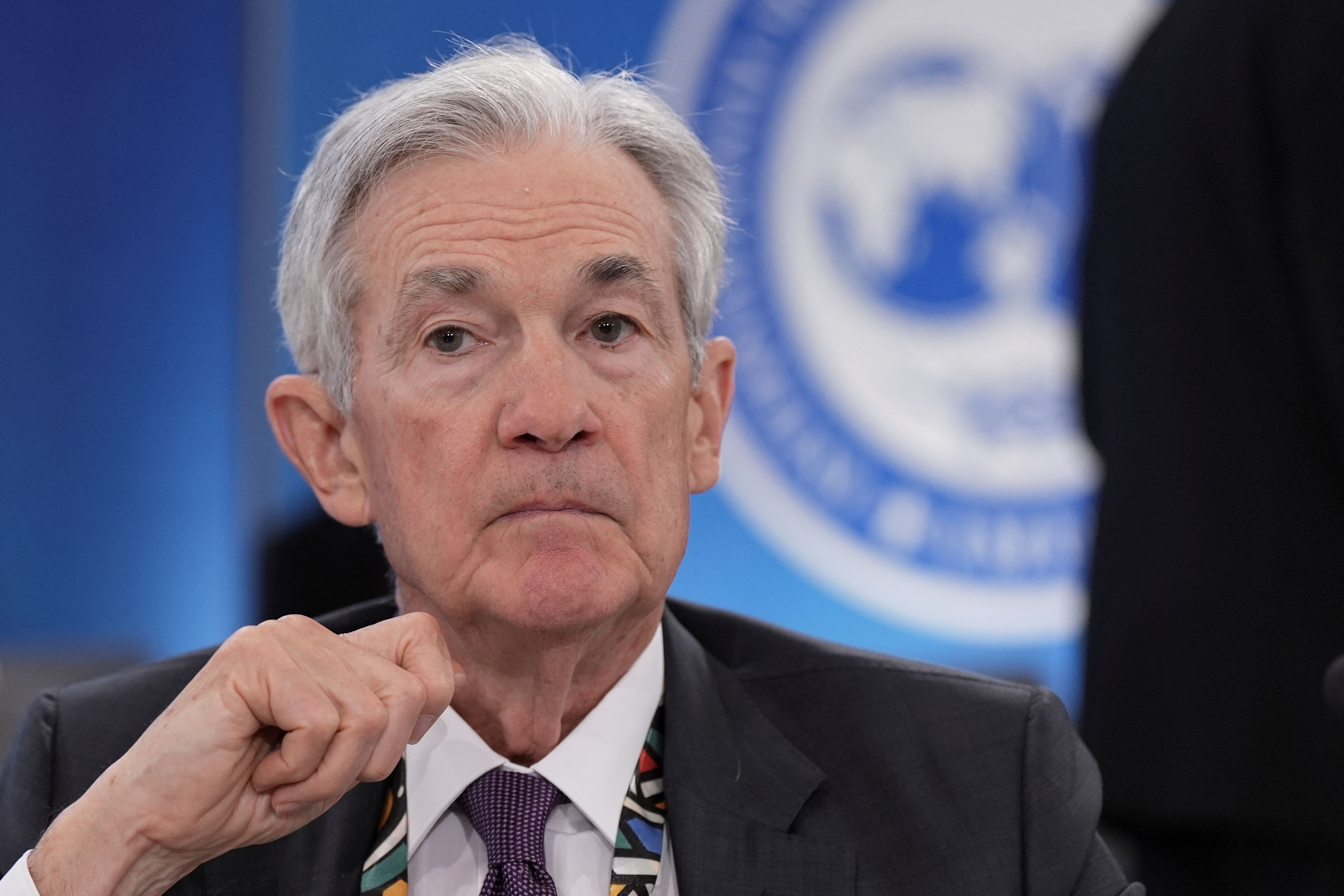 US Federal Reserve Chairman Jerome Powell