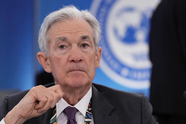 US Federal Reserve Chairman Jerome Powell