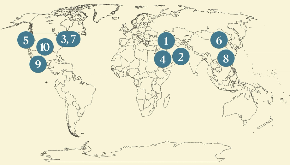 Semafor World Economy map graphic