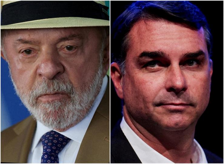 Luiz Inácio Lula da Silva and Jair Bolsonaro