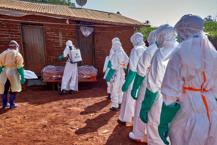 DRC health workers.