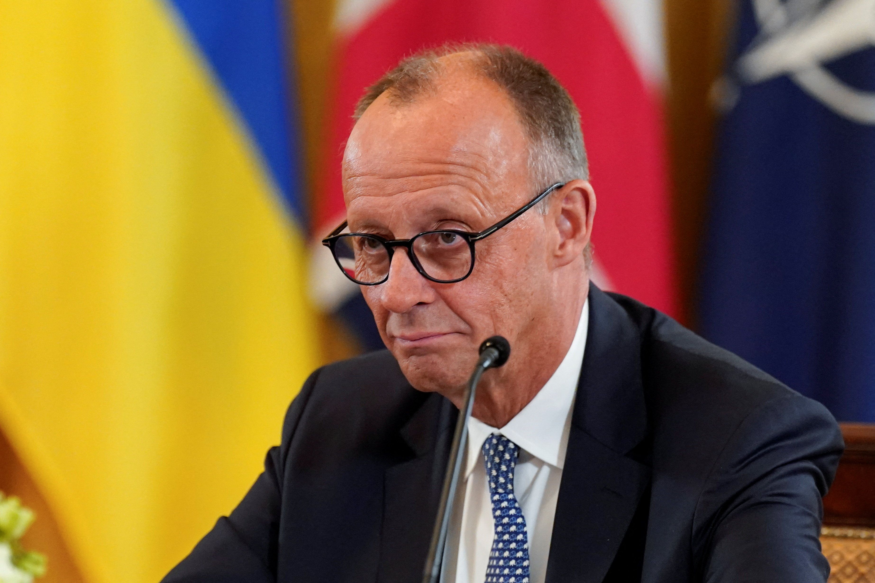 German Chancellor Friedrich Merz.