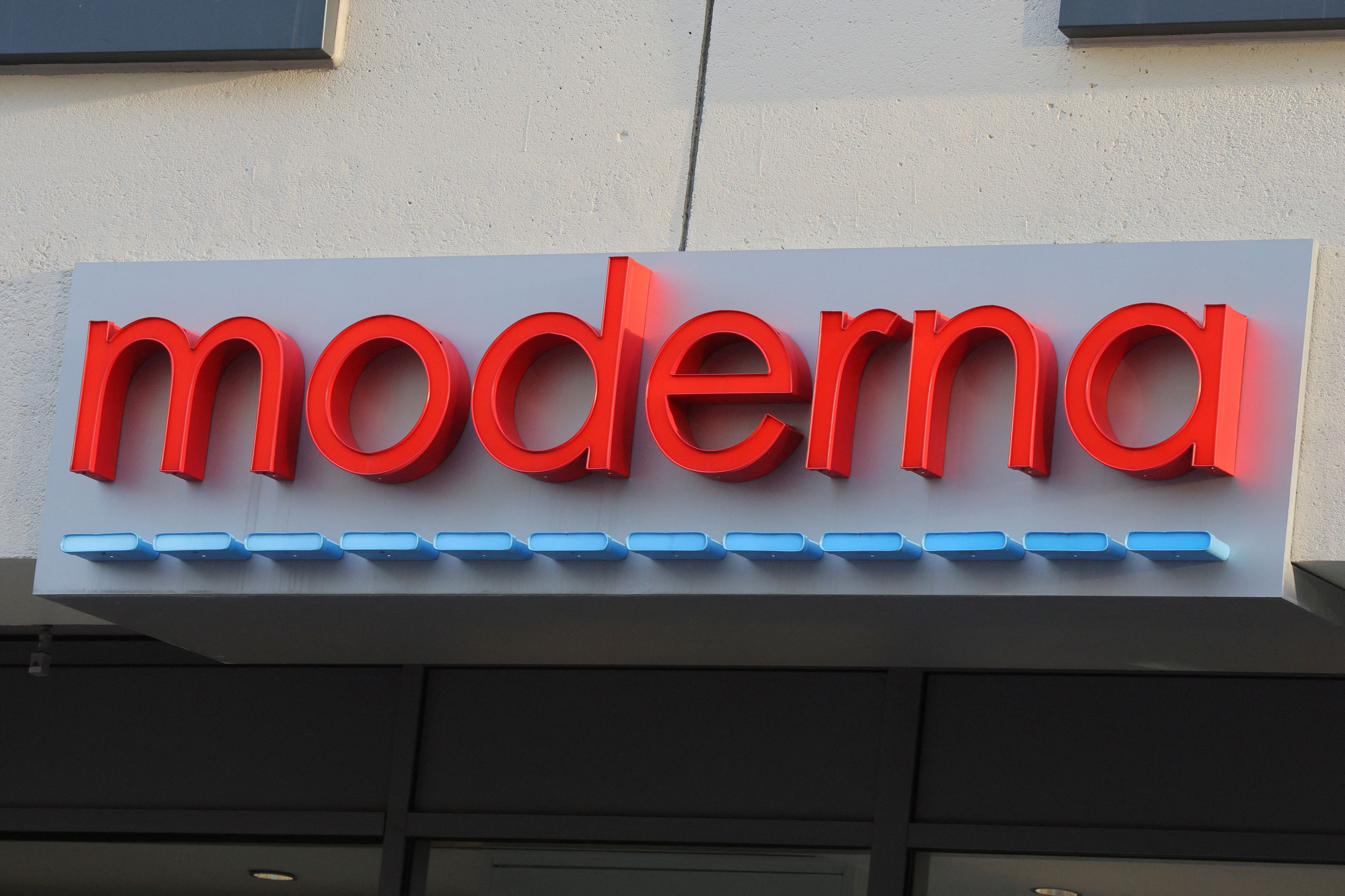 A Moderna company logo