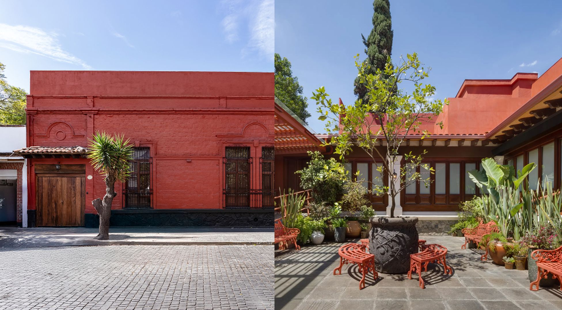 “Casa Roja” in Mexico City.