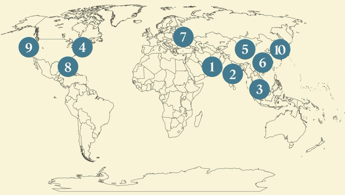 Semafor World Today map graphic
