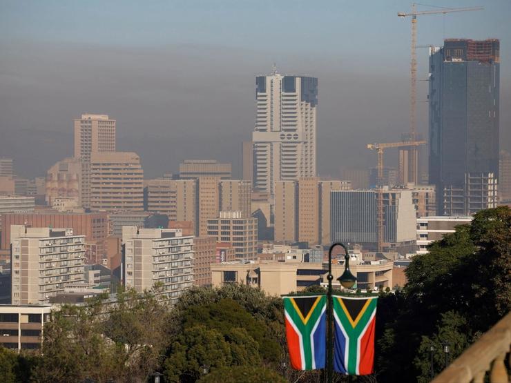 Pretoria skyline.