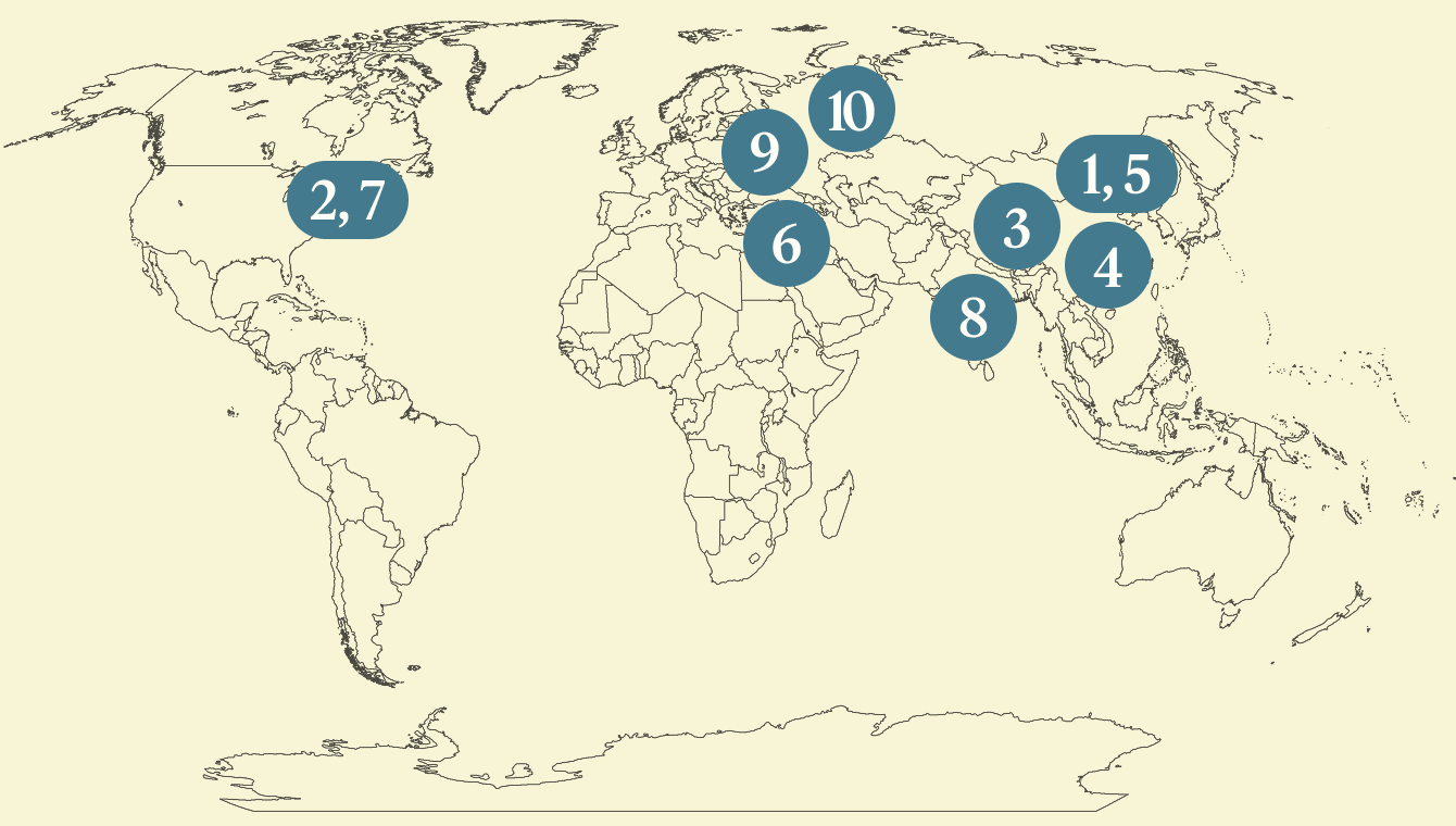 Semafor World Today map graphic