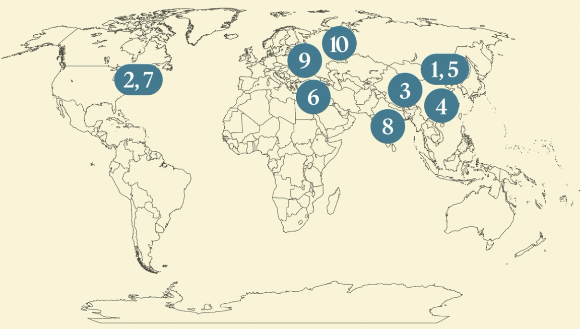 Semafor World Today map graphic