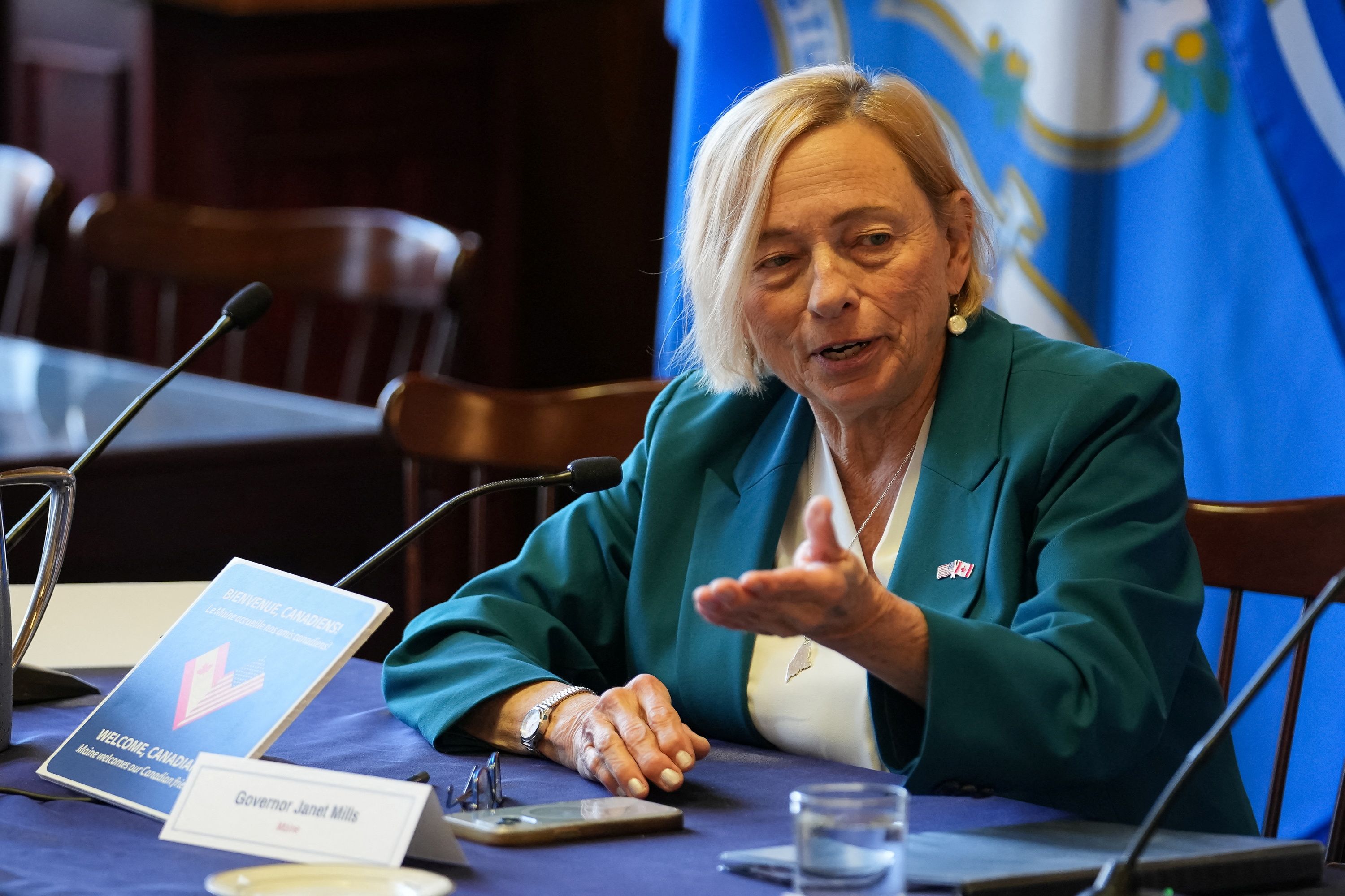 Maine Democratic Gov. Janet Mills