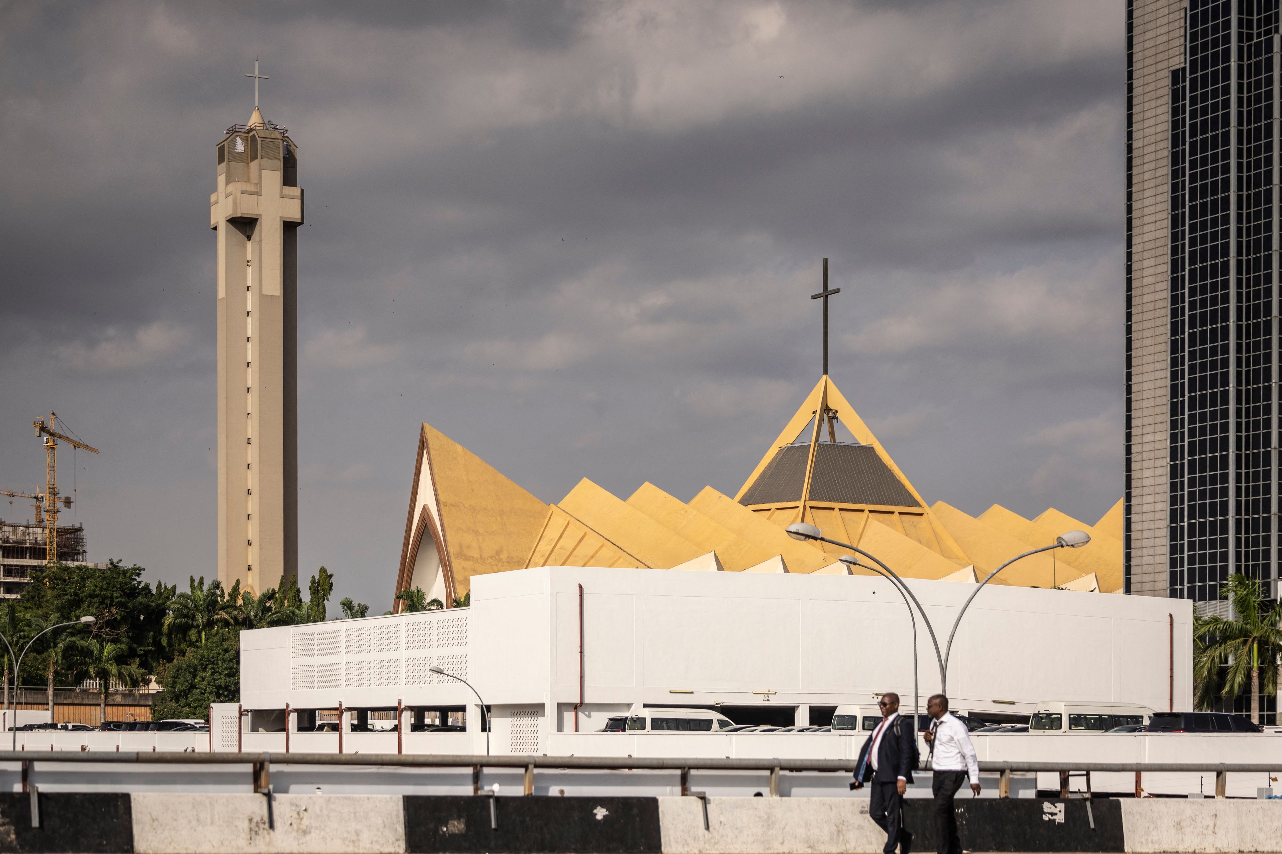 National Christian Church in the central business district in Abuja.