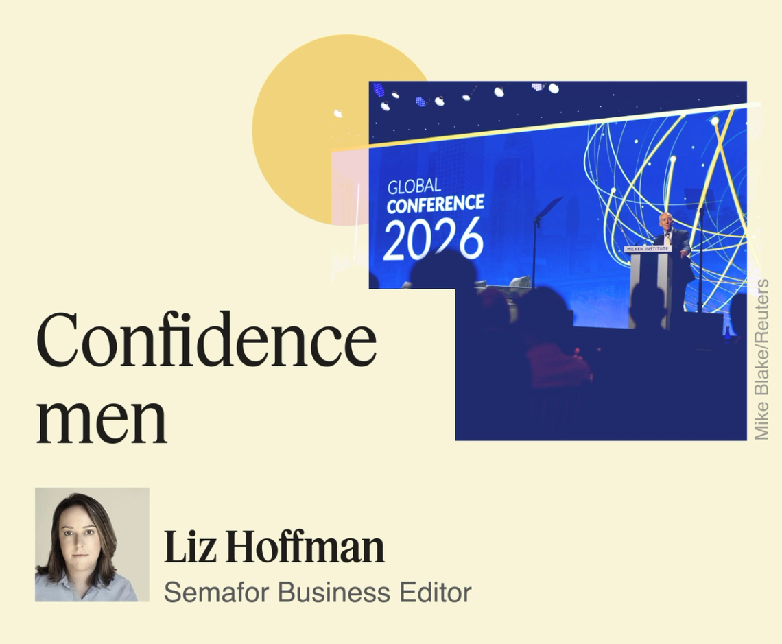 Confidence men, Liz Hoffman