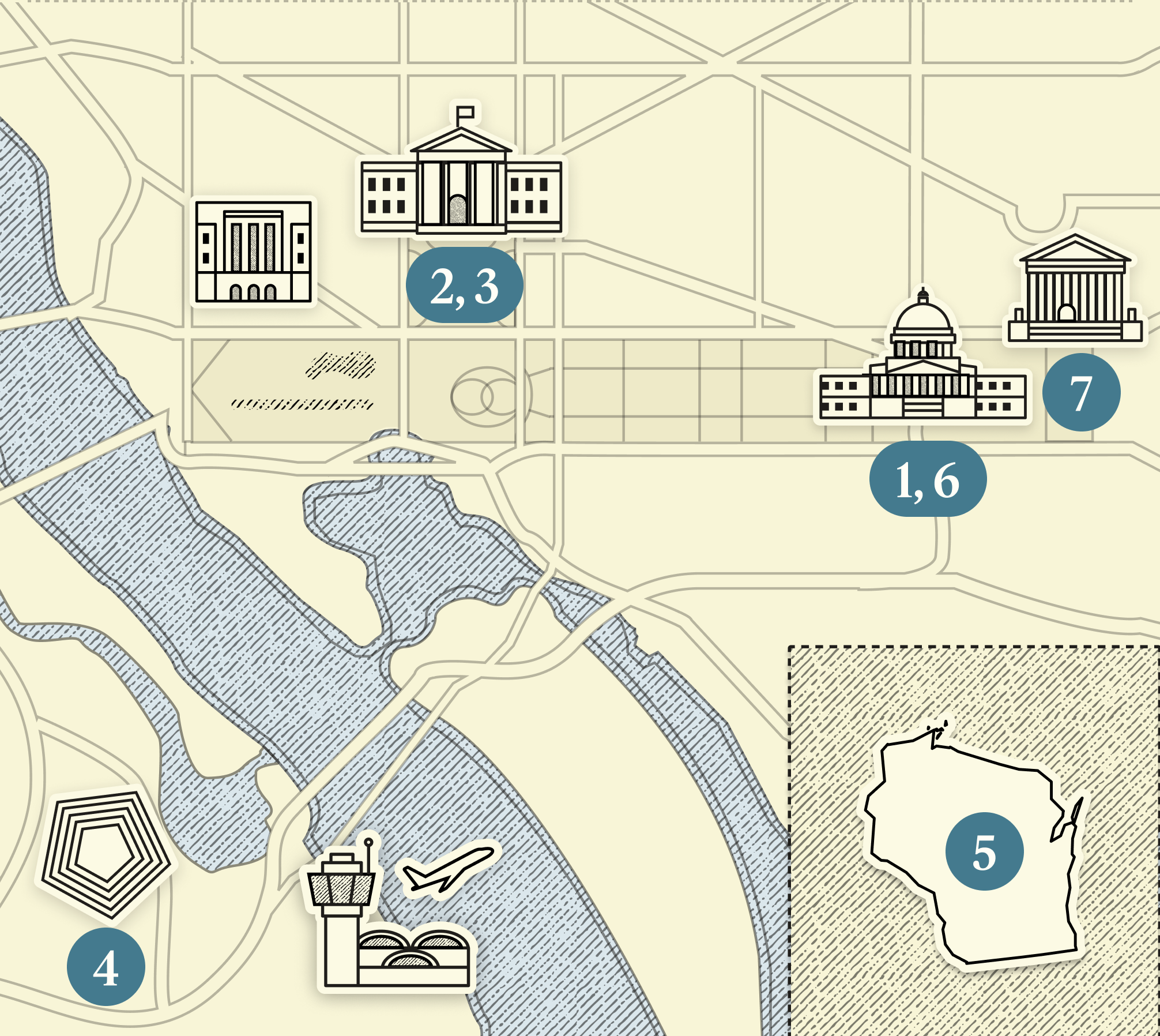 DC map