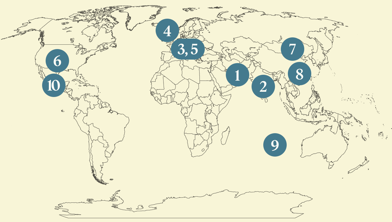 Semafor World Today map graphic