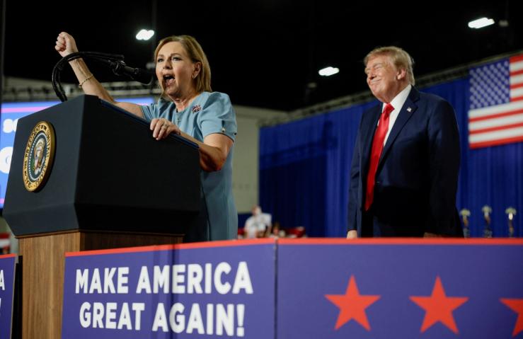 Darline Graham and Donald Trump