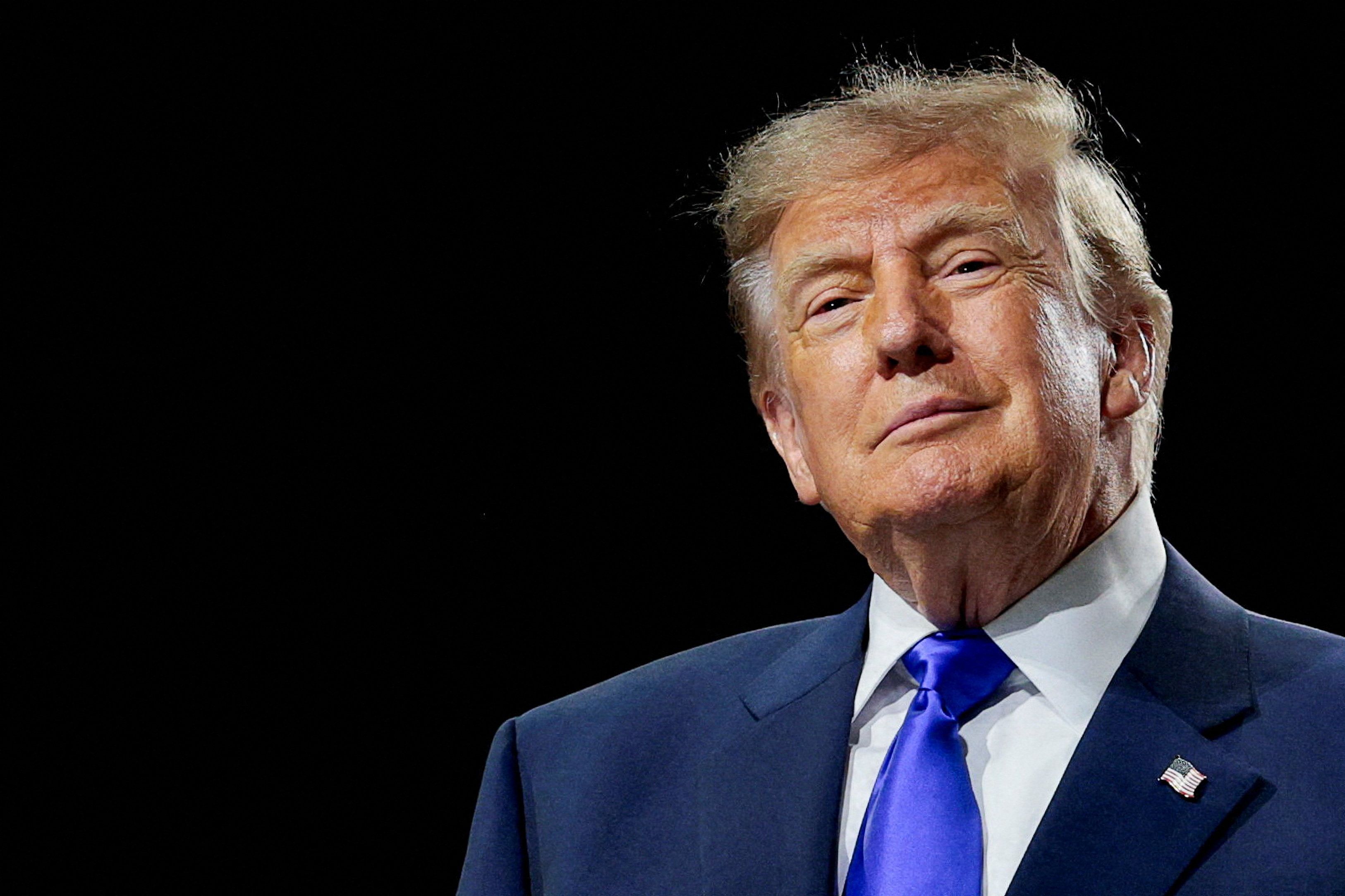 Trump at the Republican National Convention.