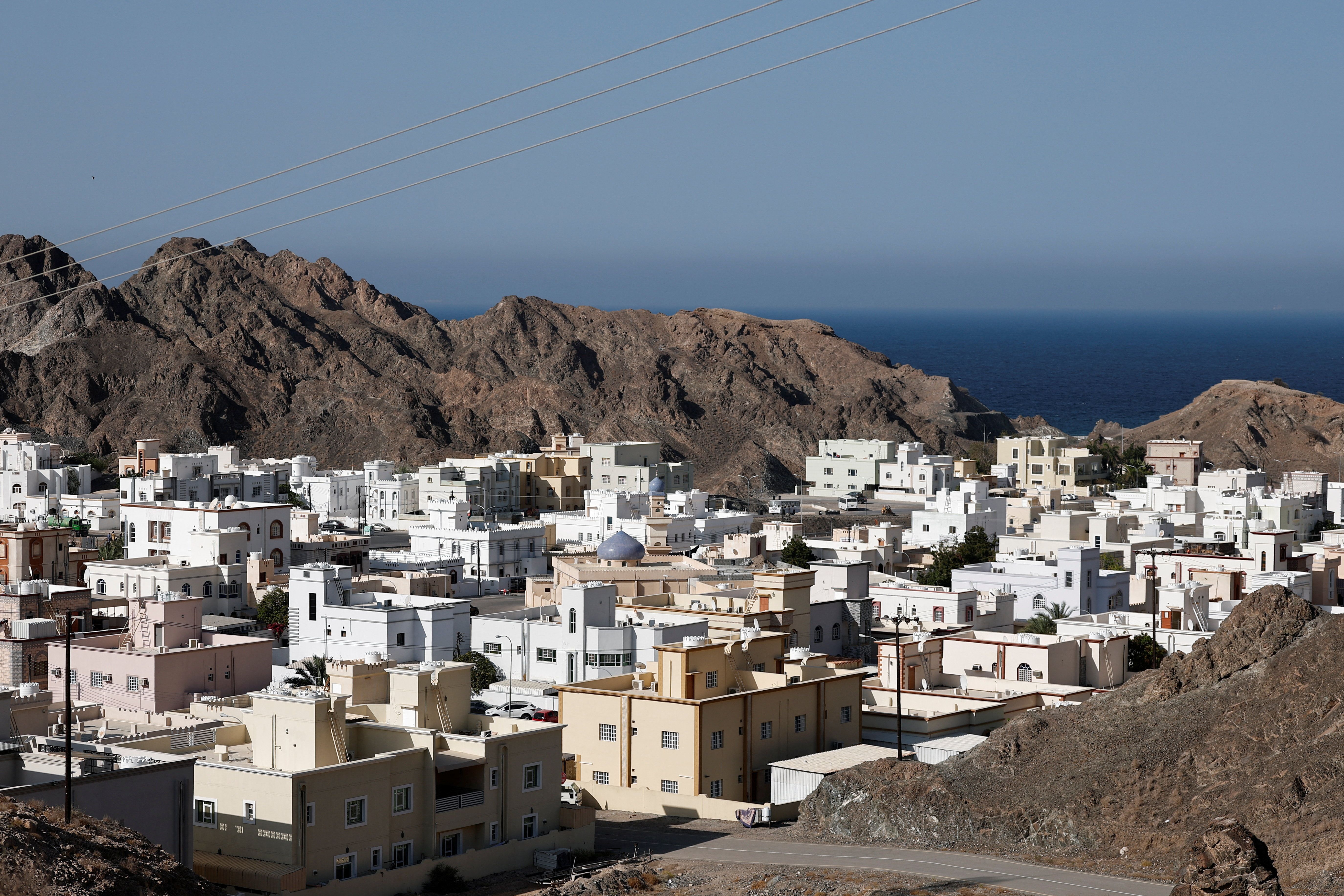 A view of Muscat, Oman.