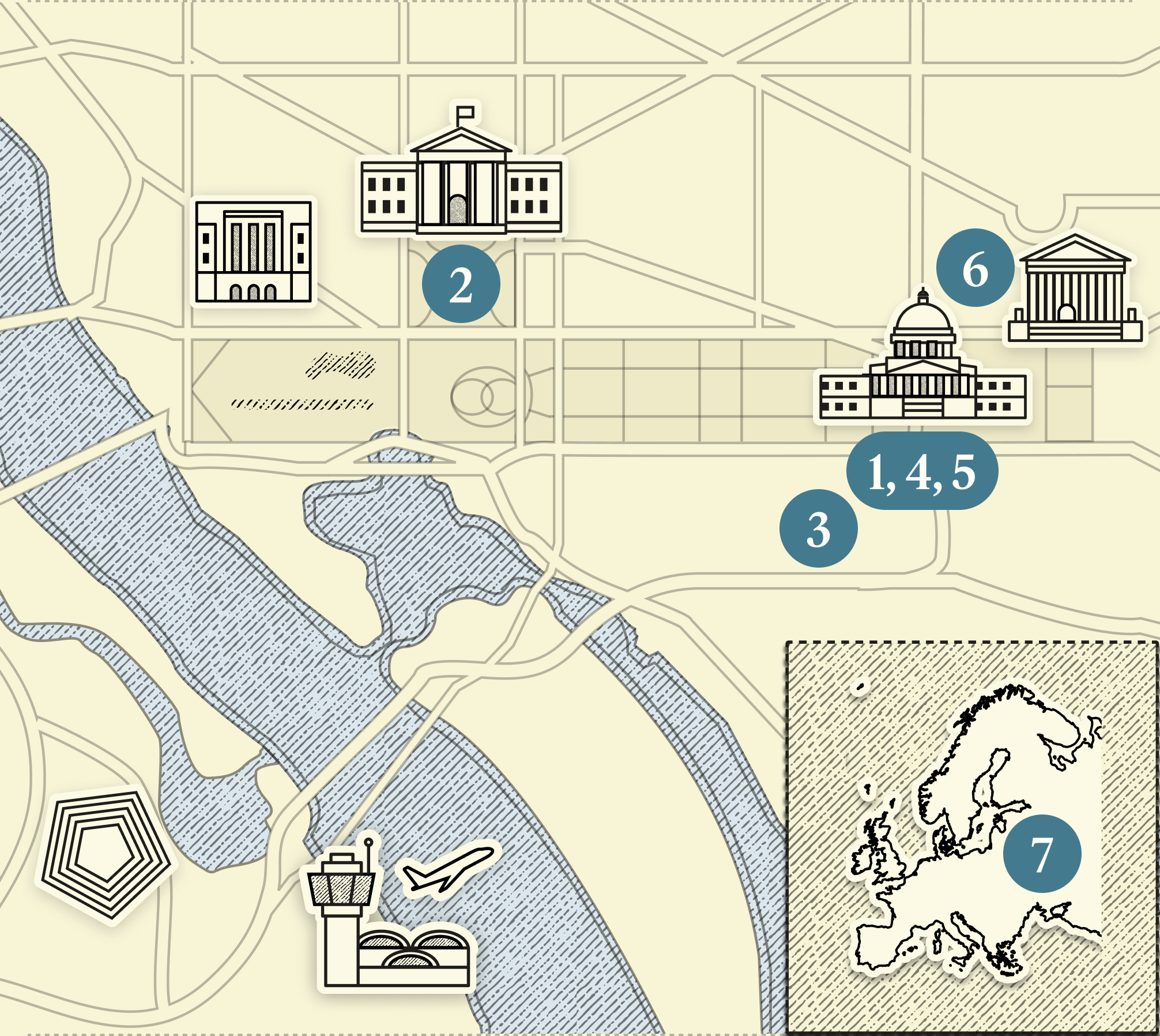 A map of DC.