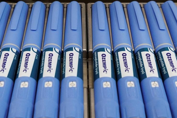 Pens for the diabetes drug Ozempic.