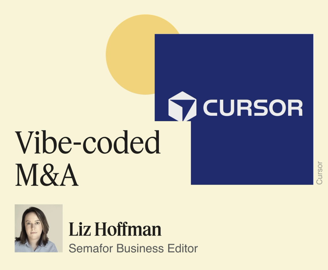 Vibe-coded M&A.