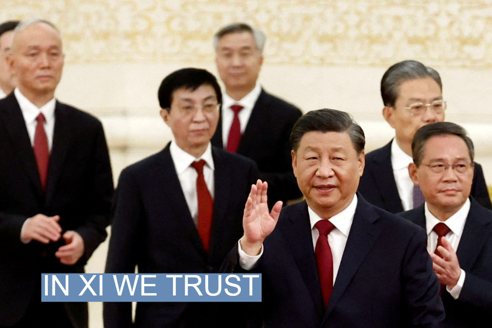 Xi Jinping and Politburo Standing Committee