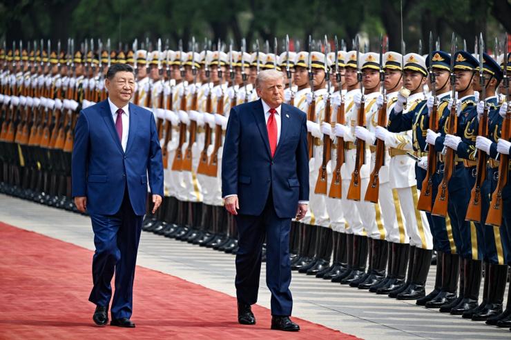 Xi Jinping and Donald Trump