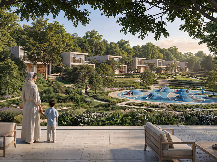A rendering of Arada’s proposed development in Syria.