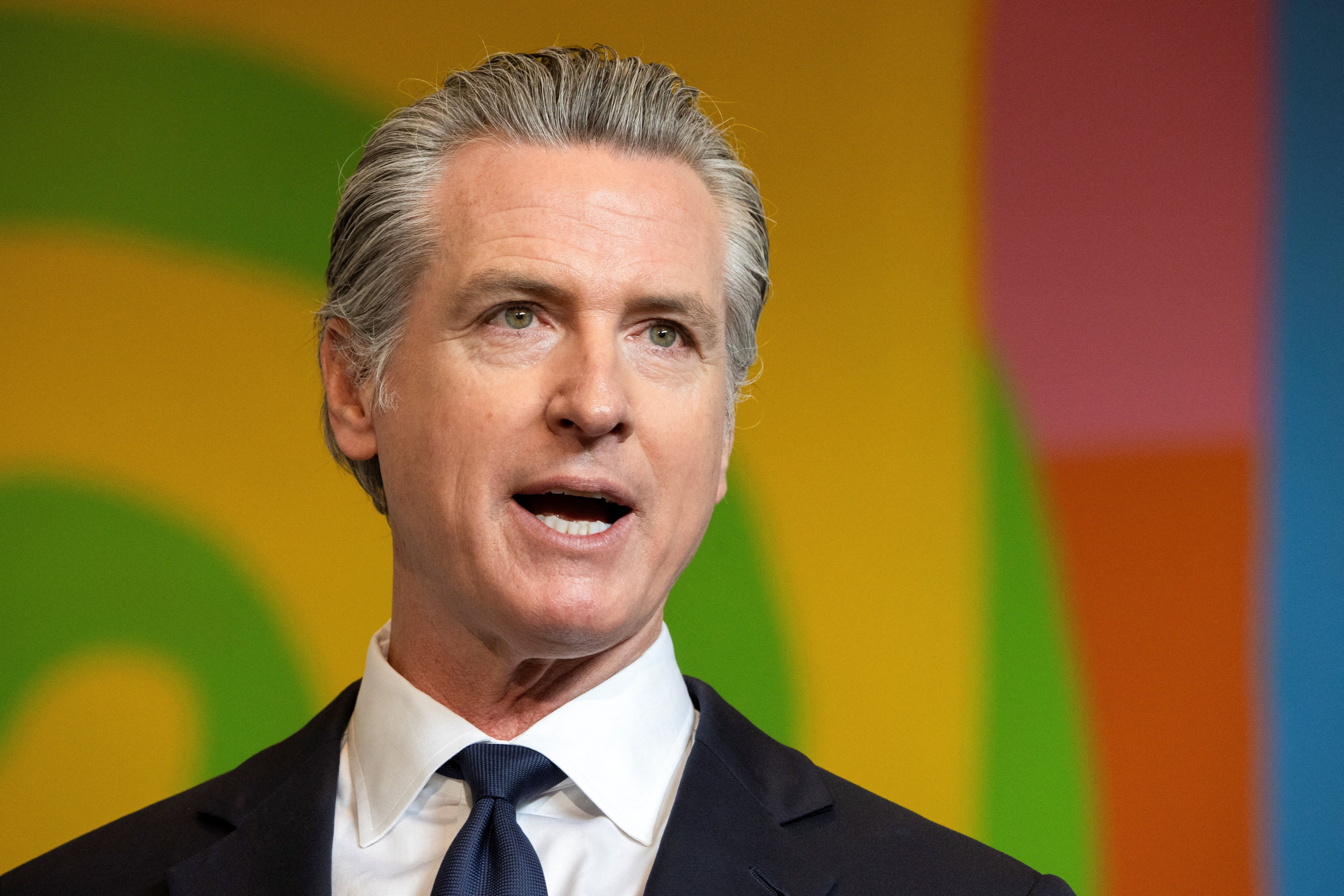 California Gov. Gavin Newsom.