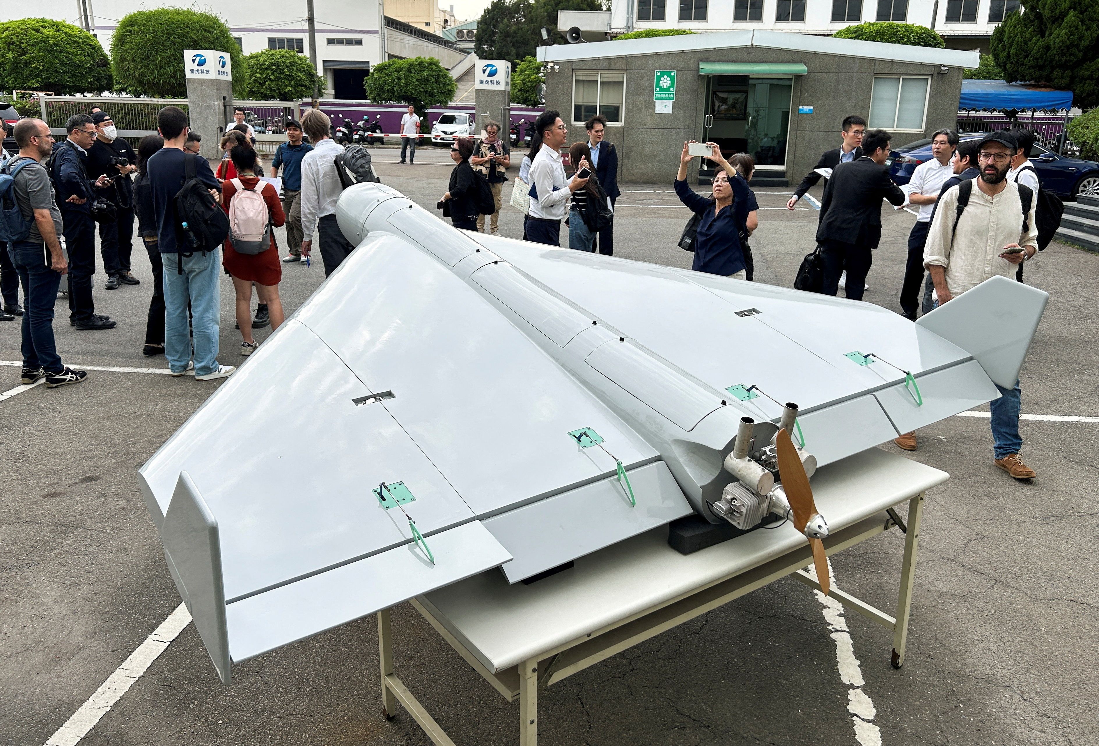 A drone display in Taichung