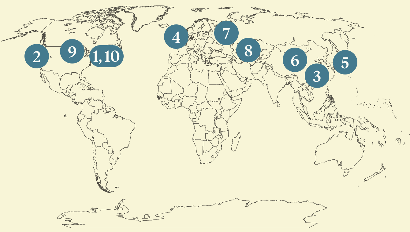 Semafor World Today map graphic