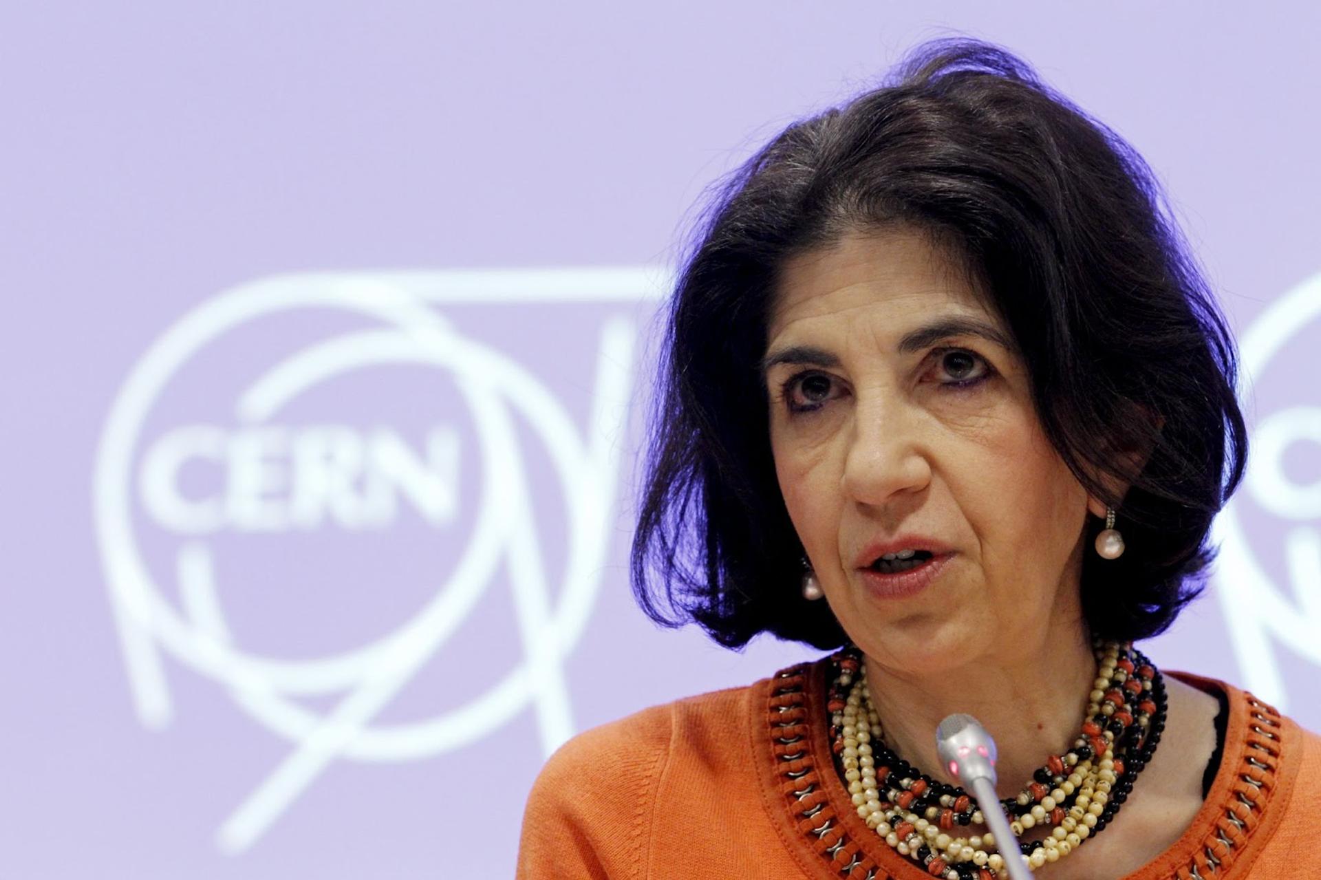 CERN Director-General Fabiola Gianotti.