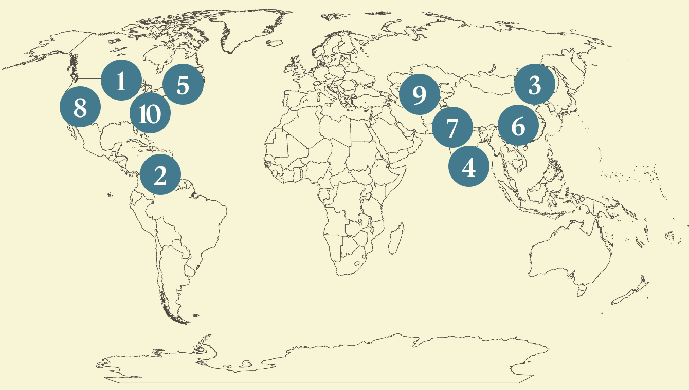 Semafor World Today map graphic