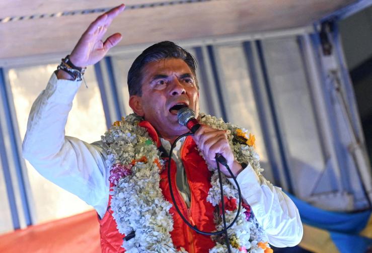 Bolivian President-elect Rodrigo Paz