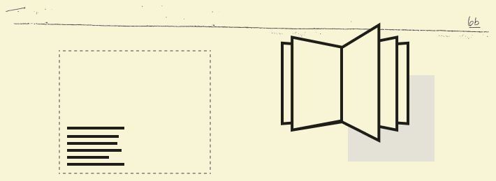 A graphic showing a newspaper.