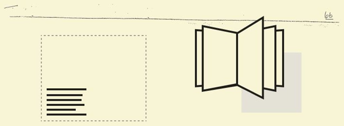 A graphic showing a newspaper.